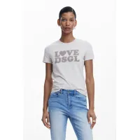 Desigual - LOVE DSGL - Női póló
