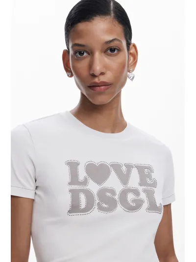 Desigual - LOVE DSGL - Női póló