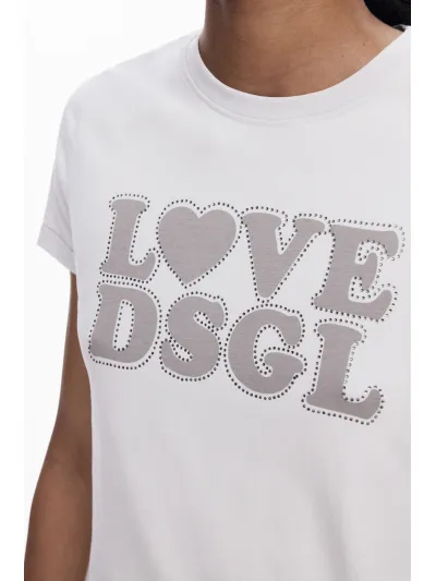 Desigual - LOVE DSGL - Női póló