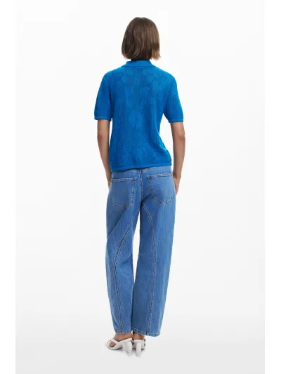 Desigual - RAY - Galléros Női póló