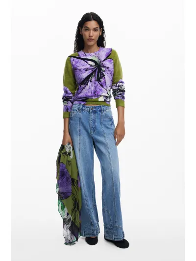 Desigual - FLOWERS / LACROIX - Női sál