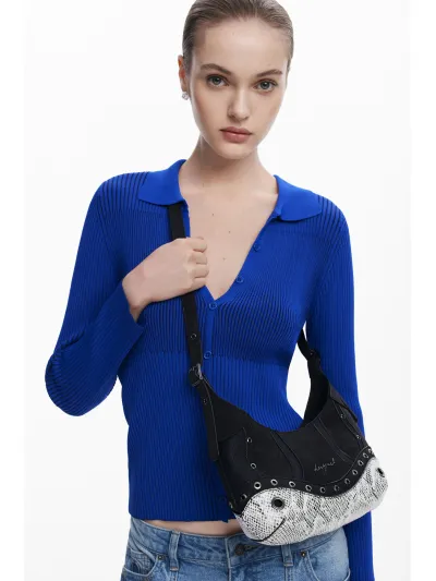 Desigual - SNAKE PATCH HAITI - Női oldaltáska