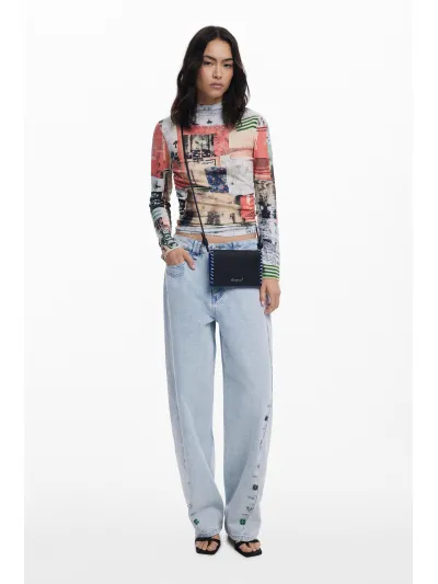 Desigual - CAPSULE TINY ZIP - 2in1 Női pénztárca