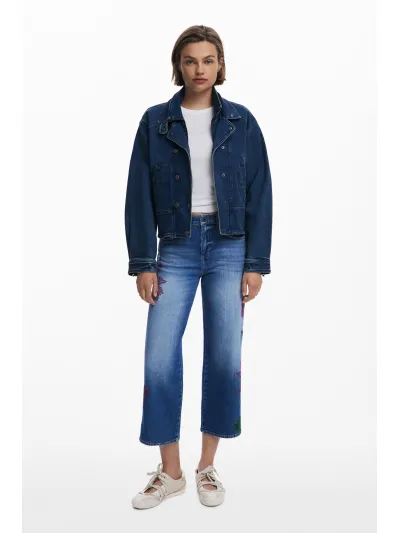 Desigual - BOTANIC - Női farmernadrág