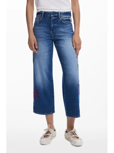 Desigual - BOTANIC - Női farmernadrág