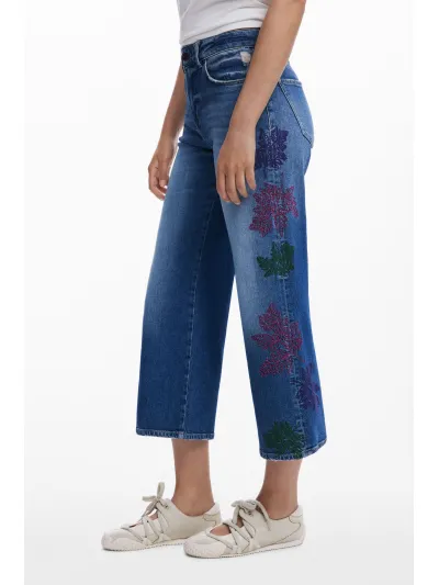 Desigual - BOTANIC - Női farmernadrág