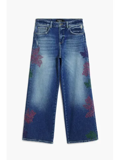 Desigual - BOTANIC - Női farmernadrág