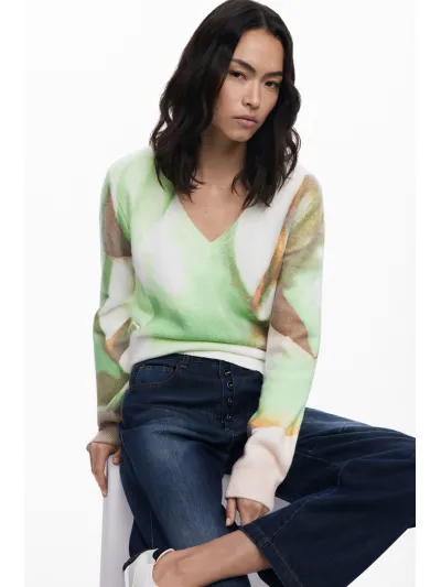Desigual - OULU - Elegáns Női pulóver