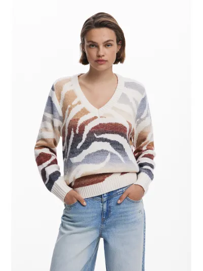 Desigual - WASILLA - Elegáns Női pulóver