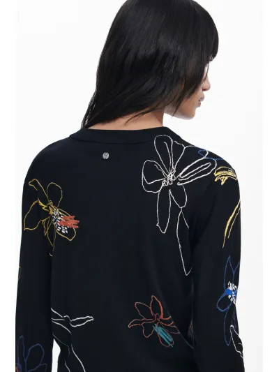 Desigual - ARTY - Elegáns Női pulóver