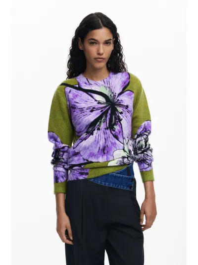 Desigual - ORQUIDEA / LACROIX - Elegáns Női pulóver