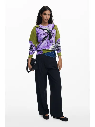 Desigual - ORQUIDEA / LACROIX - Elegáns Női pulóver