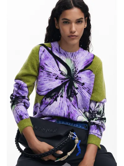 Desigual - ORQUIDEA / LACROIX - Elegáns Női pulóver