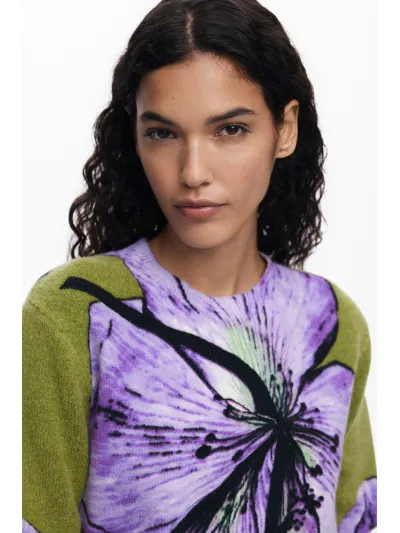 Desigual - ORQUIDEA / LACROIX - Elegáns Női pulóver