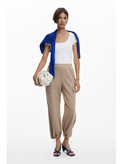 Desigual - SLOW - Elegáns Női nadrág + poló szett