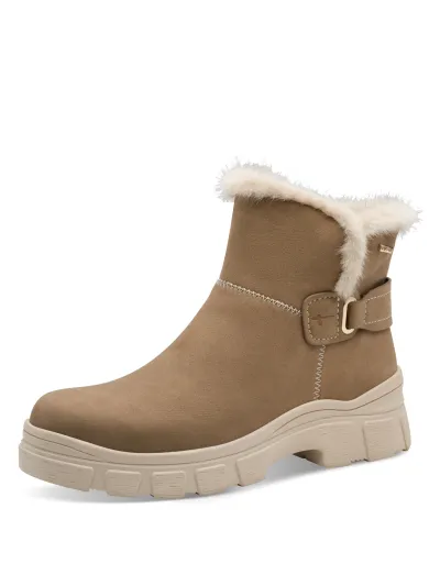 Tamaris - Bélelt Női bokacsizma