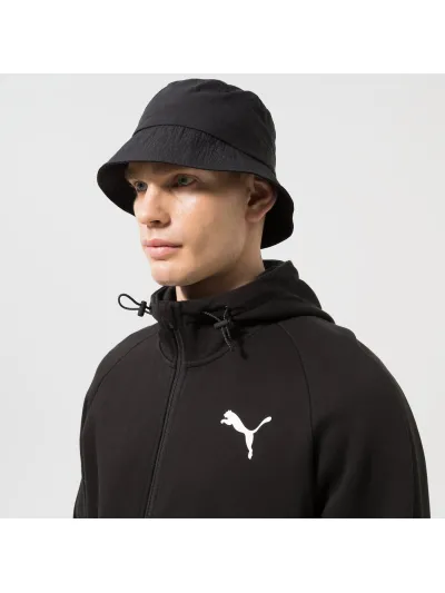Puma - Evostripe Core Fz hoodie / Puma Black - Férfi melegítő pulóver