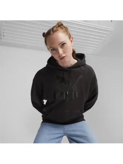 Puma - Classic Shiny Logo - Női melegítő pulóver