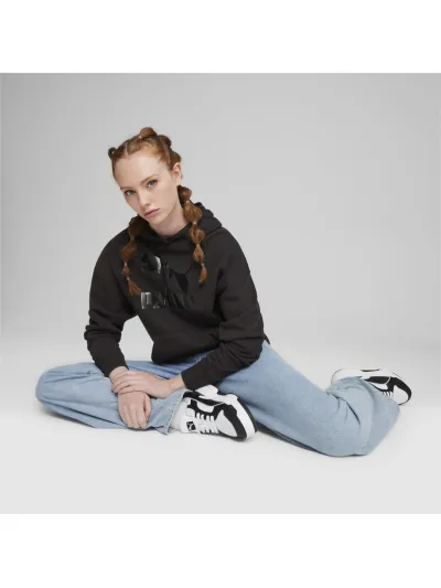 Puma - Classic Shiny Logo - Női melegítő pulóver