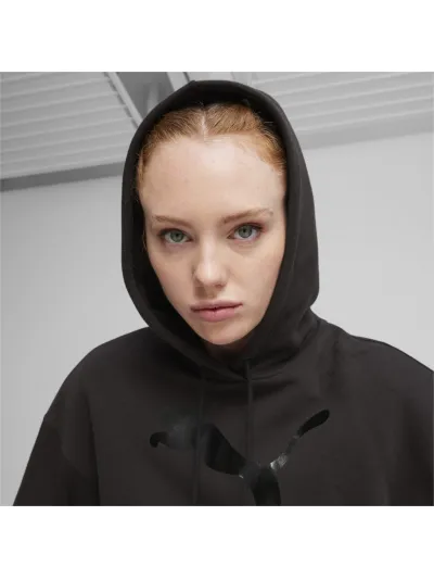 Puma - Classic Shiny Logo - Női melegítő pulóver