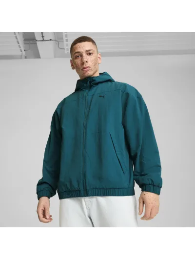 Puma - Reversible Windbreaker / Cold Green - Kifordítható Férfi dzseki