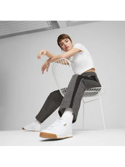 Puma - T7 High Waist Track Pants / Puma Black Alpine Snow - Női nadrág