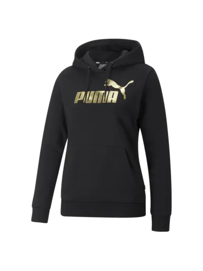 Puma - ESS+ Metallic Logo - Női szabadidő pulóver