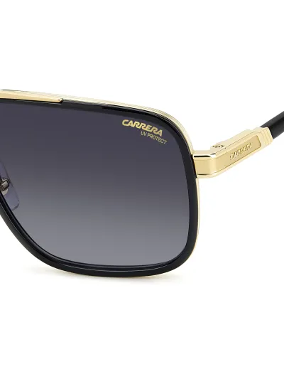 Carrera napszemüveg - Black Gold / Dark Grey Gradient - Extra lencsével