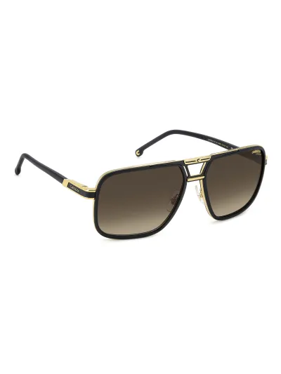 Carrera napszemüveg - Matte Black Gold / Clean / Brown gradient - Extra lencsével