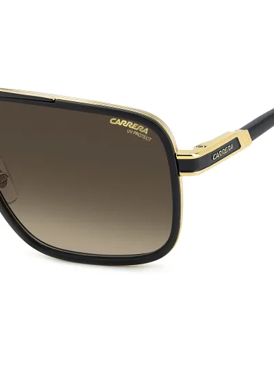 Carrera napszemüveg - Matte Black Gold / Clean / Brown gradient - Extra lencsével
