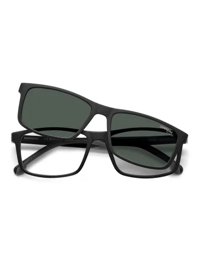Carrera napszemüveg - Matte Black / Clear / Green Polarized - Extra lencsével