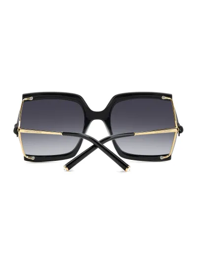 Carolina Herrera napszemüveg - Bow - Black Gold / Dark Grey Gradient