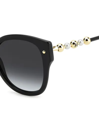 Carolina Herrera napszemüveg - Pearls 2 - Black / Dark Grey Gradient