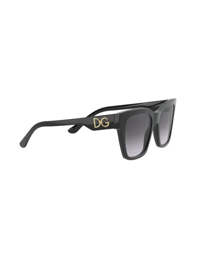 DOLCE & GABBANA napszemüveg - BLACK / GREY GRADIENT