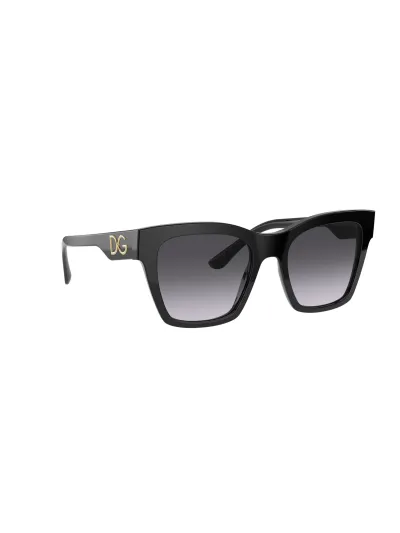 DOLCE & GABBANA napszemüveg - BLACK / GREY GRADIENT