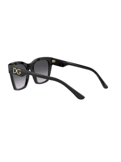 DOLCE & GABBANA napszemüveg - BLACK / GREY GRADIENT