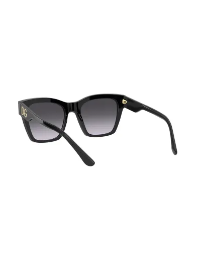 DOLCE & GABBANA napszemüveg - BLACK / GREY GRADIENT