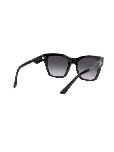 DOLCE & GABBANA napszemüveg - BLACK / GREY GRADIENT