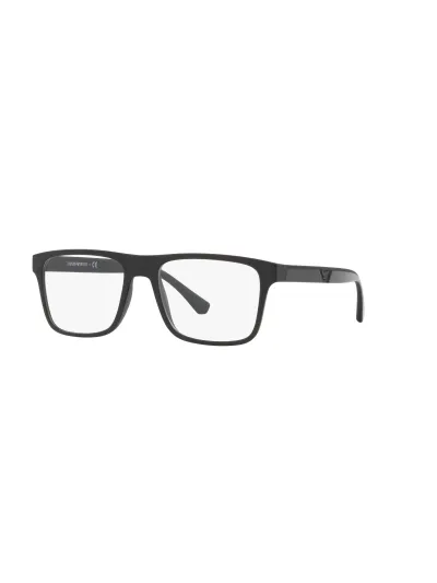 EMPORIO ARMANI napszemüveg - MATTE BLACK / CLEAR