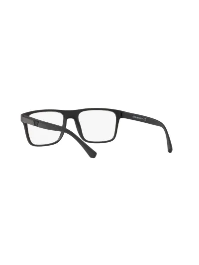 EMPORIO ARMANI napszemüveg - MATTE BLACK / CLEAR