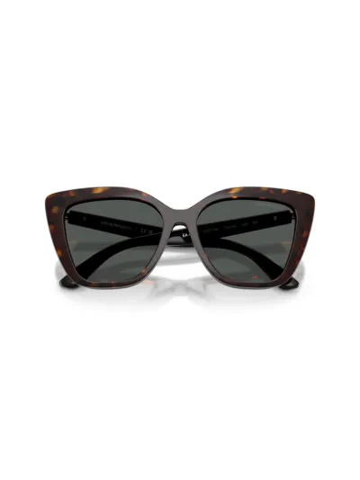 Emporio Armani napszemüveg / Optikai keret - Shiny Black / Clear - 2 extra lencsével