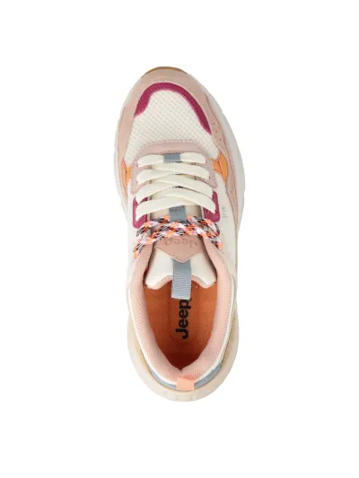 Jeep - Bőr Sneaker Női utcai cipő