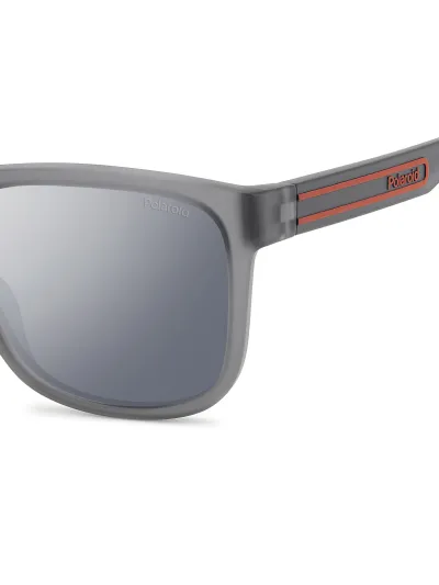 Polaroid napszemüveg - Matte Grey / Grey Polarized