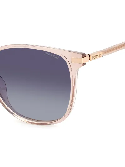 Polaroid napszemüveg - Transparent Beige / Grey Polarized