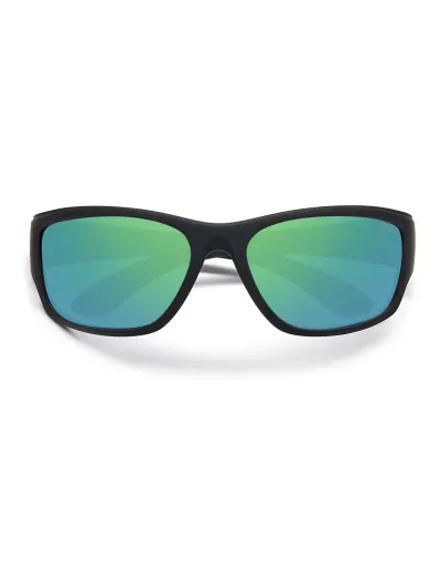 Polaroid napszemüveg - Matte Black Green / Gradient Grey Polarized