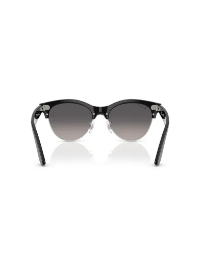 Ray-Ban napszemüveg  - CLUBMASTER WAY -  BLACK ON SILVER / GREY GRADIENT