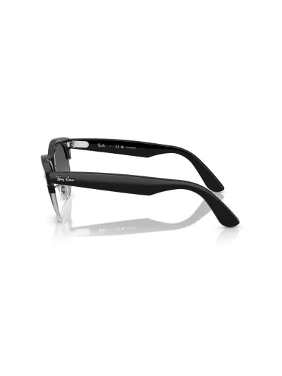 Ray-Ban napszemüveg  - CLUBMASTER WAY -  BLACK ON SILVER / GREY GRADIENT