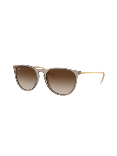 RAY-BAN napszemüveg - ERIKA - TRANSPARENT LIGHT BROWN / GRADIENT BROWN