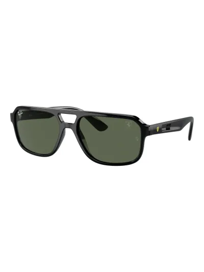 Ray-Ban napszemüveg - FERRARI - Black / Dark Green