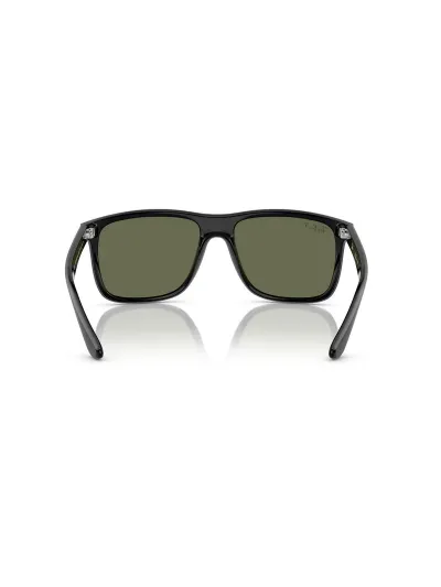 Ray-Ban napszemüveg - Boyfriend Two - Black / Green Polarized